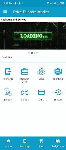 Drive Telecom Market Screen 2