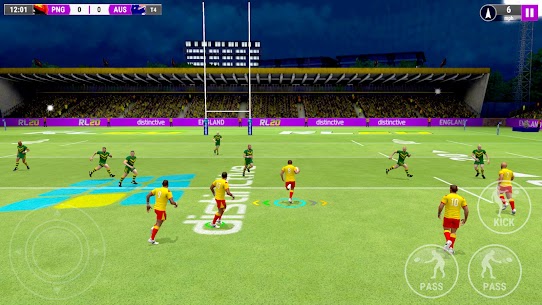 Rugby League 20 Apk Mod for Android [Unlimited Coins/Gems] 2