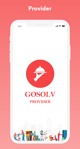 Android application GoSolv Provider screenshort