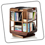 bookshelf design icon