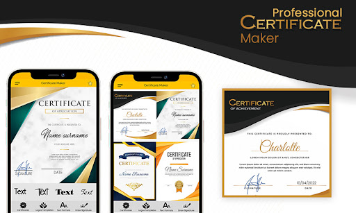 Professional Certificate Maker Screen 3