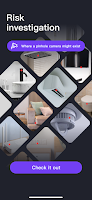 screenshot of Hotel SafetyCheck: Find Camera