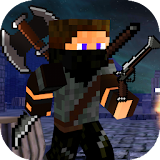 Block Ninja Survival Games icon