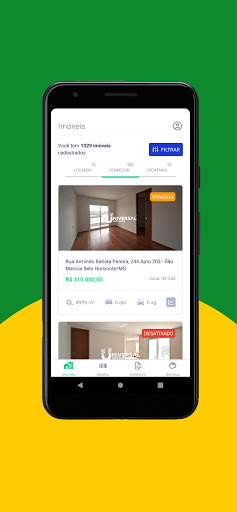 Android application Halca Imobiliária screenshort