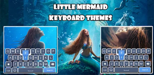 Little Mermaid Keyboard Themes