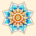 Mandala Pattern Coloring Game 0 APK ダウンロード