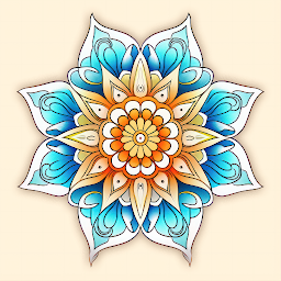 Mandala Pattern Coloring Game Mod Apk