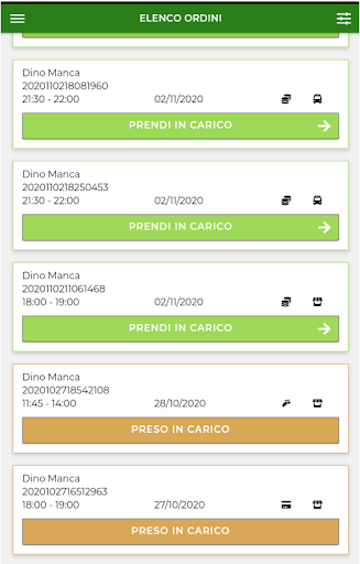 CR-ORDINI Screen 3