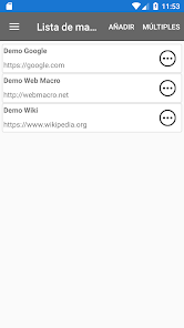 Captura de Pantalla 2 Web Macro Bot | Automatización android