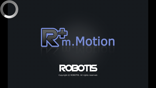 Android application R+m.Motion 2.0 (ROBOTIS) screenshort