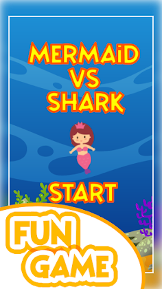 mermaid ve shark Adventures - Screenshot 1
