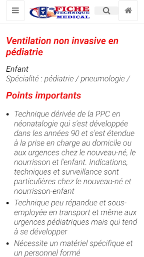 Fiche Technique Médicale