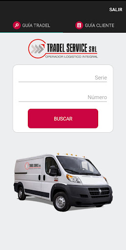 Tradel Service Screen 2