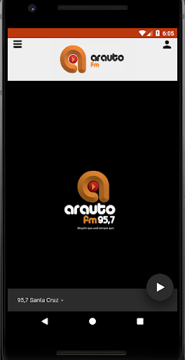 Android application Arauto FM screenshort