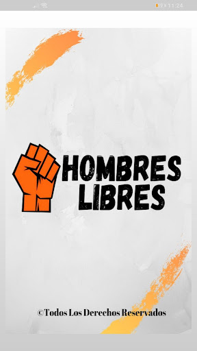Android application Hombres Libres screenshort