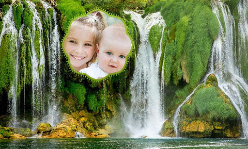 Android application Waterfall Photo Frames screenshort