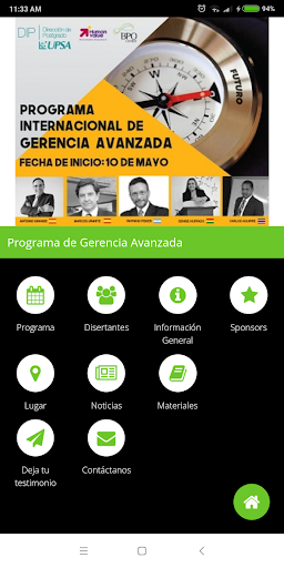 BPO Executive Programs Screen 3