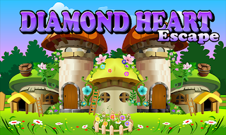 Diamond Heart Escape Game - Screenshot 1