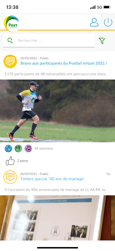 Android application POST4You screenshort