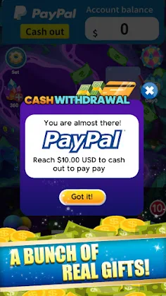 Lucky Cash Words & Money - Screenshot 2