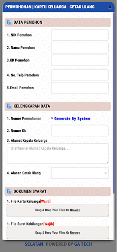 Disdukcapil Halmahera Selatan