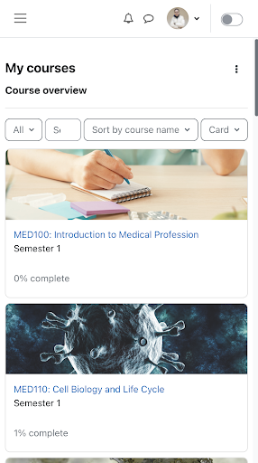 Android application AAST Medicine screenshort