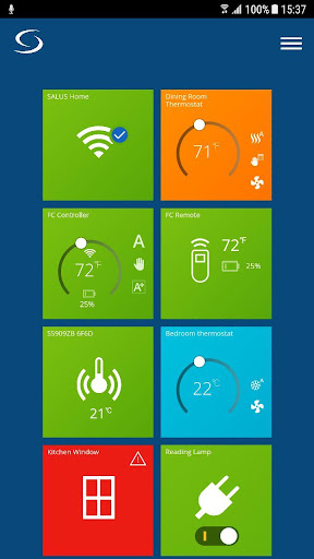 Android application Salus Smart Home screenshort