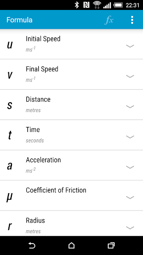 Android application A.I. Calculator screenshort