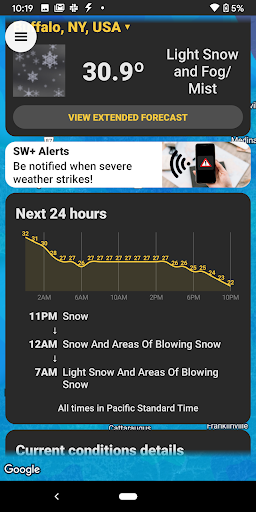 StormWatch+ Screen 2