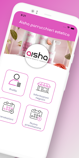 Aisha parrucchieri Estética Screen 2