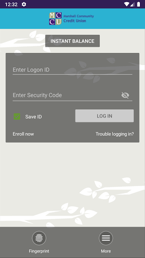 MCCU Mobile Banking Screen 2