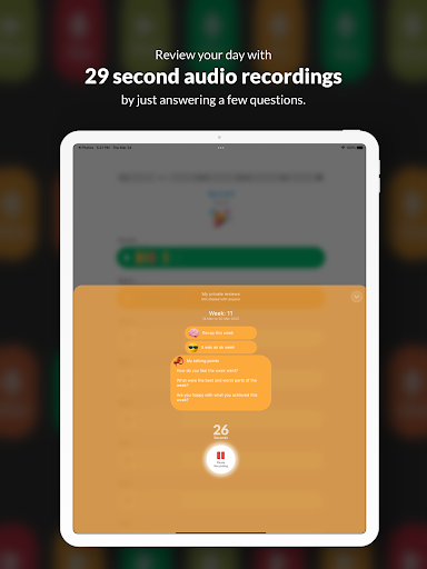 29 Seconds Accountability App