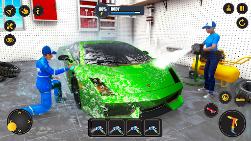 Android application Car Wash Games - Auto Car Wash screenshort