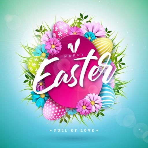 Happy Easter Day 2021  Icon