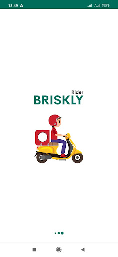 Android application Briskly Rider screenshort