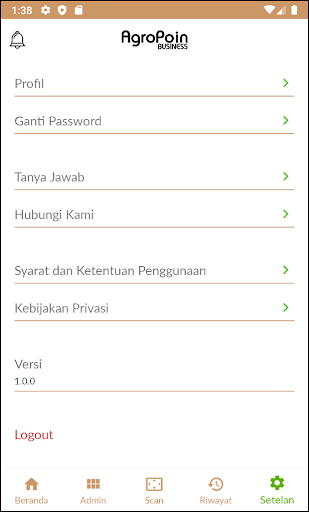AgroPoin Business Screen 2