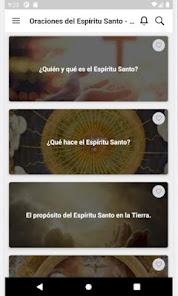 Screenshot 1 Oraciones del Espíritu Santo-H android