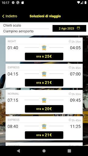 Prontobus Screen 2