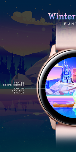Winter Castle_Watchface Screen 2