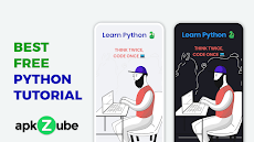 Learn Python Tutorial -ApkZubeのおすすめ画像1