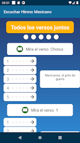 Imágen 1 Himno México Memorizar Escucha android