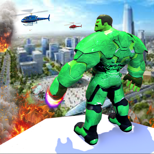 Incredible Monster Superhero City Battle