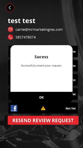 Review Manager System Screen 2
