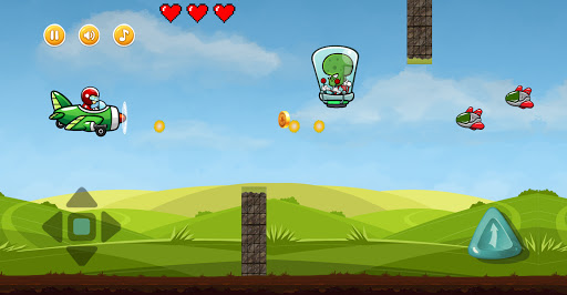 Space Fly-Aiplane Shooter Game Screen 3