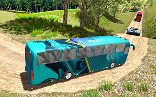 Hill Coach Bus Driving Games - Screenshot 3