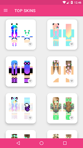 Girls Skins for Minecraft PE 3.4.3 Screenshots 18