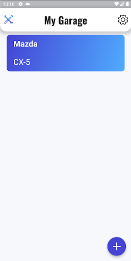 Android application Maintenance Book screenshort