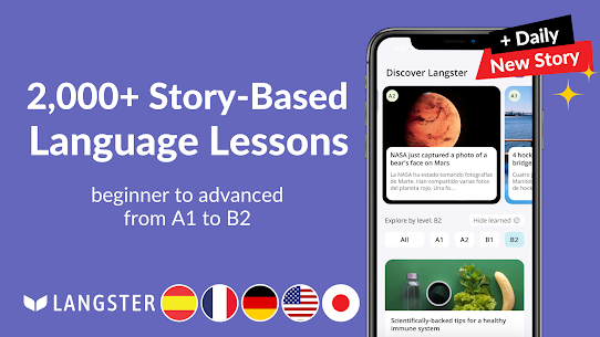 Langster – Learn Languages MOD (Premium Unlocked) 2