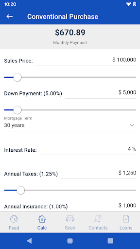 ACM Mobile Mortgage Screen 3