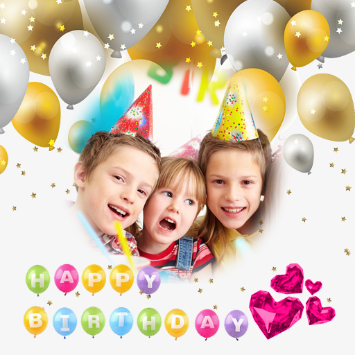Happy Birthday Photo Frame logo